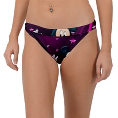 Cartoons, Disney, Mickey Mouse, Minnie Band Bikini Bottoms by nateshop