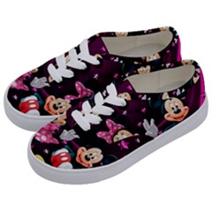 Cartoons, Disney, Mickey Mouse, Minnie Kids  Classic Low Top Sneakers by nateshop