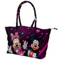 Cartoons, Disney, Mickey Mouse, Minnie Canvas Shoulder Bag View1