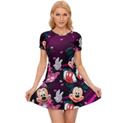 Cartoons, Disney, Mickey Mouse, Minnie Women s Sports Wear Set by nateshop