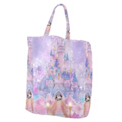 Disney Castle, Mickey And Minnie Giant Grocery Tote by nateshop