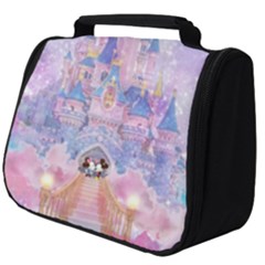 Disney Castle, Mickey And Minnie Full Print Travel Pouch (big) by nateshop