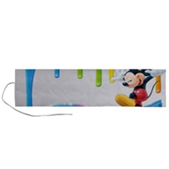 Mickey Mouse, Apple Iphone, Disney, Logo Roll Up Canvas Pencil Holder (l) by nateshop