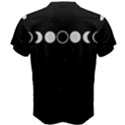 Moon Phases, Eclipse, Black Men s Cotton T-Shirt View2