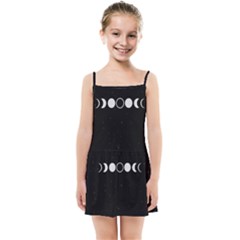 Moon Phases, Eclipse, Black Kids  Summer Sun Dress by nateshop