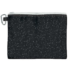 Simple Starry Sky, Alone, Black, Dark, Nature Canvas Cosmetic Bag (xxl) by nateshop