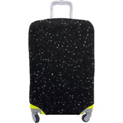 Simple Starry Sky, Alone, Black, Dark, Nature Luggage Cover (large) by nateshop