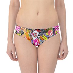 Sticker Bomb, Art, Cartoon, Dope Hipster Bikini Bottoms by nateshop