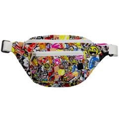 Sticker Bomb, Art, Cartoon, Dope Fanny Pack by nateshop