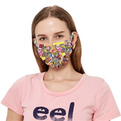 Sticker Bomb, Art, Cartoon, Dope Crease Cloth Face Mask (adult) by nateshop