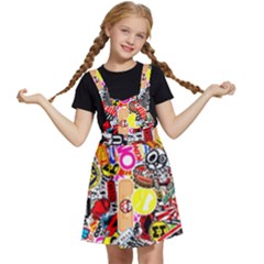 Sticker Bomb, Art, Cartoon, Dope Kids  Apron Dress by nateshop