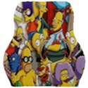 The Simpsons, Cartoon, Crazy, Dope Car Seat Velour Cushion  View1