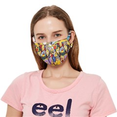 The Simpsons, Cartoon, Crazy, Dope Crease Cloth Face Mask (adult) by nateshop