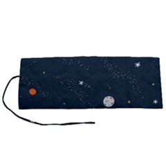 Universe Color Doodle , Art Roll Up Canvas Pencil Holder (s) by nateshop