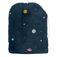 Universe Color Doodle , Art Drawstring Pouch (3xl) by nateshop