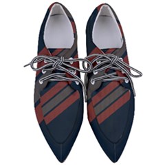 Abstract, Cool, Dark New, Pattern, Race Pointed Oxford Shoes by nateshop