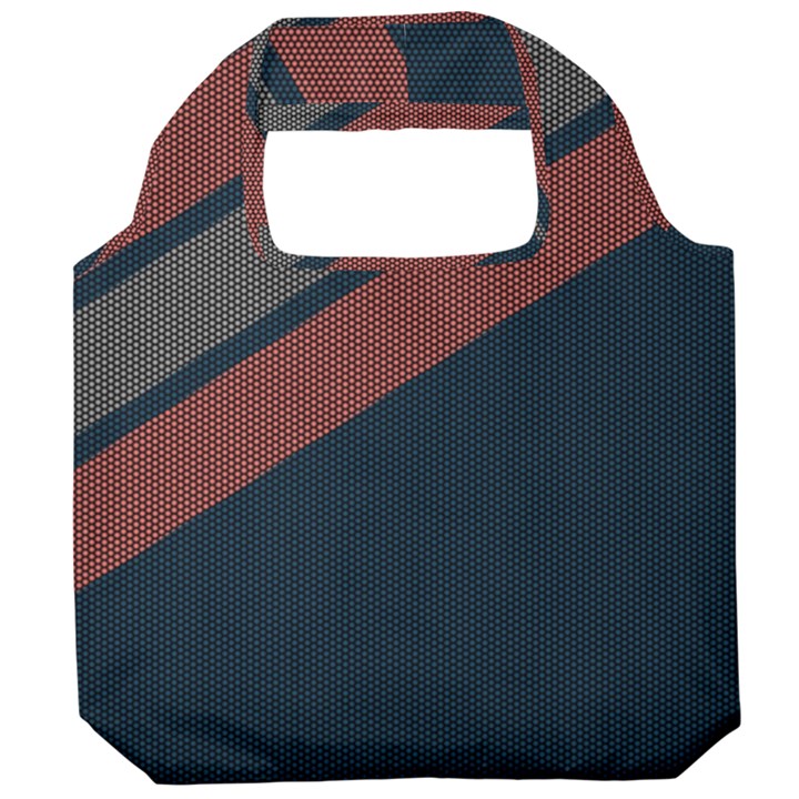 Abstract, Cool, Dark New, Pattern, Race Foldable Grocery Recycle Bag