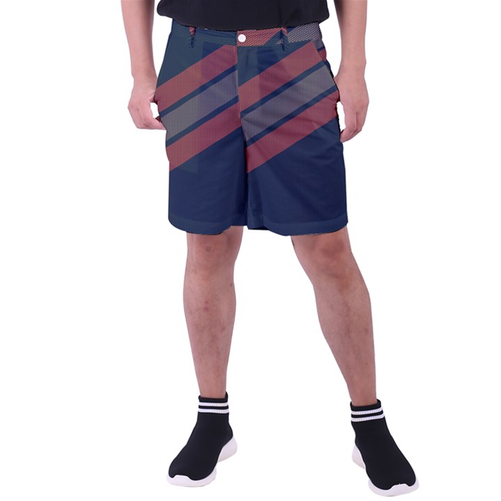 Abstract, Cool, Dark New, Pattern, Race Men s Pocket Shorts