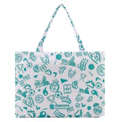 Background, Pattern, Sport Zipper Medium Tote Bag