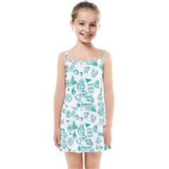 Background, Pattern, Sport Kids  Summer Sun Dress