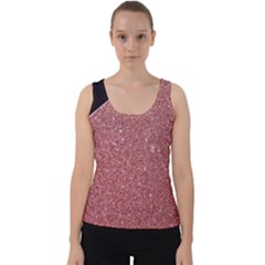 Abstract, Edge Style, Pink, Purple, Velvet Tank Top by nateshop