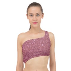 Abstract, Edge Style, Pink, Purple, Spliced Up Bikini Top  by nateshop