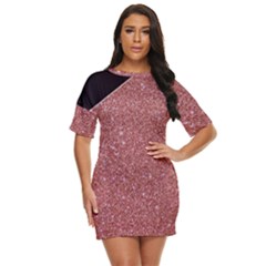 Abstract, Edge Style, Pink, Purple, Just Threw It On Dress