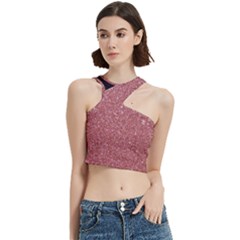 Abstract, Edge Style, Pink, Purple, Cut Out Top by nateshop