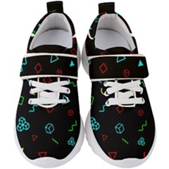 Black, Dark, Galaxy Kids  Velcro Strap Shoes by nateshop