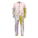 Geometric , Geometric, Gold, Marble, Pattern, Pink, Purple, OnePiece Jumpsuit (Kids) View1