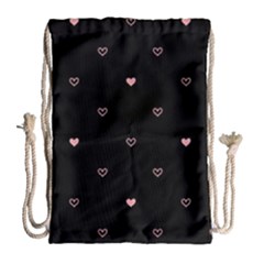 Heart, Background Drawstring Bag (large) by nateshop