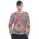 Pattern , Comic, Art, Supreme, Designs Men s Long Sleeve Raglan T-Shirt View1