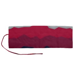 Minimalistic Colours, Minimal Colours, Pattern, Stoche Roll Up Canvas Pencil Holder (m) by nateshop