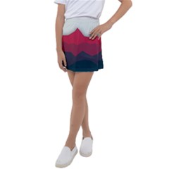 Minimalistic Colours, Minimal Colours, Pattern, Stoche Kids  Tennis Skirt by nateshop