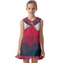 Minimalistic Colours, Minimal Colours, Pattern, Stoche Kids  Pilgrim Collar Ruffle Hem Dress View1