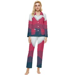 Minimalistic Colours, Minimal Colours, Pattern, Stoche Womens  Long Sleeve Velvet Pocket Pajamas Set by nateshop