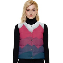 Minimalistic Colours, Minimal Colours, Pattern, Stoche Women s Button Up Puffer Vest