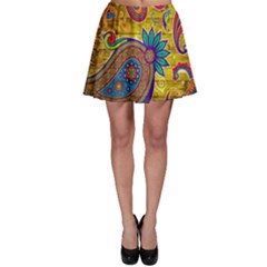 Pattern, Abstract Pattern, Colorful, Skater Skirt by nateshop