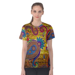 Pattern, Abstract Pattern, Colorful, Women s Cotton T-shirt