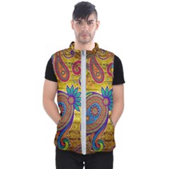 Pattern, Abstract Pattern, Colorful, Men s Puffer Vest