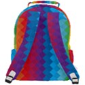 Rainbow Beautiful Seamless Pattern Rounded Multi Pocket Backpack View3