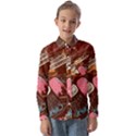 Sweet Food Seamless Pattern Kids  Long Sleeve Shirt View1