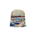 Wave Japanese Mount Fuji Drawstring Pouch (Small) View2