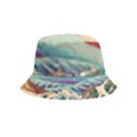 Wave Japanese Mount Fuji Bucket Hat (Kids) View2