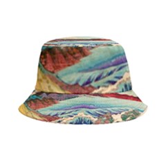 Wave Japanese Mount Fuji Inside Out Bucket Hat by Grandong