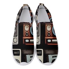 Retro Cameras Old Vintage Antique Women s Slip On Sneakers by Grandong