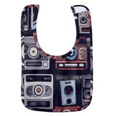 Retro Cameras Old Vintage Antique Baby Bib by Grandong