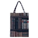 Aged Bookcase Books Bookshelves Classic Tote Bag View1