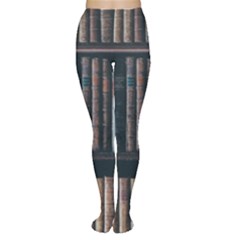 Aged Bookcase Books Bookshelves Tights by Grandong