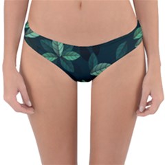 Foliage Reversible Hipster Bikini Bottoms